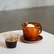 日本KINTO CAST AMBER琥珀色玻璃馬克杯 220ml