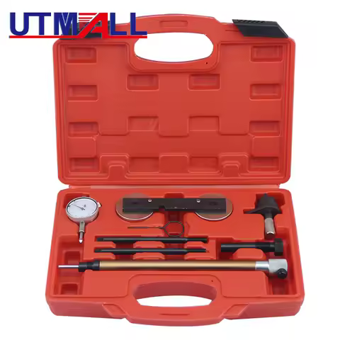 UTMALL T10171A Engine Timing Tool Kit for VW AUDI 1.4/1.6FSi 1.4 TSi 1.2TFSi/FSi Inc Dial Gauge Tdc 