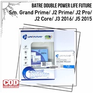 BATRE LF SAMSUNG J2 PRIME / GRAND PRIME / J2 PRO / J2 CORE / J3 2016 / J5 2015 / G530 / G532 / J260 / J3 / J310 / J500 - BATTERY DOUBLE POWER LIFE FUTURE