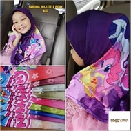 Tudung bawal budak little pony, bawal budak, bawal comel, bawal pony, bawal bidang 30, bawal budak, 