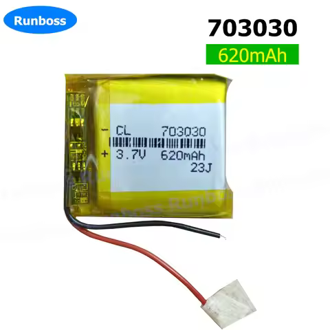 New 703030 753030 3.7V 620mah Li-ion Battery for JBL Everest Elite 300 E45 E45BT E55BT 650BT Childre