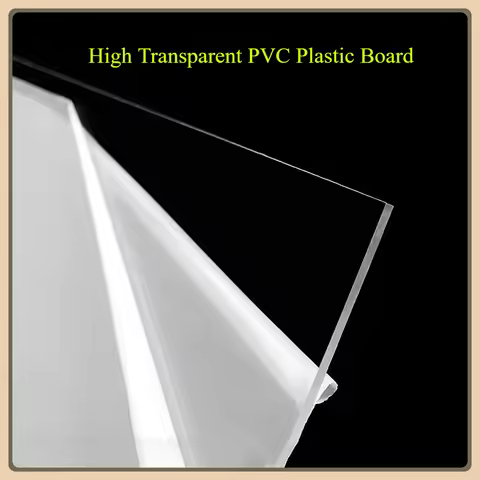 Thickness 1-30mm High Transparent PVC Plastic Board/PVC Roll Sheet, Endurance Board