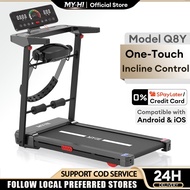 MY-HI Q8Y Inclination Treadmill Multi-Function Machine Foldable APP Connection (16km/5HP)