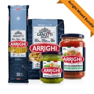 Arrighi Mixed Bundle Of 4 (Gancetti Pasta, Spaghetti Pasta, Vege Bolognese Sauce, Pesto Genovese)