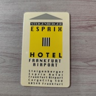 Kartu kunci Kamar hotel Frankfurt airport