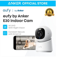eufy by Anker Indoor Camera E30,4K UHD Camera with Smart AI Detection and Night Vision 24/7 Recordin