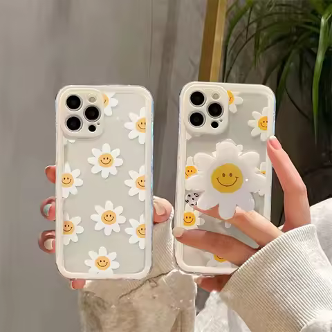 3D Flower Holder Case For RENO 13F 12F 11F 13 12 pro 5G 11 10 9 8 7 6 Pro 7Z 8Z 5Z 2F 2Z 8T 6 5 Lite