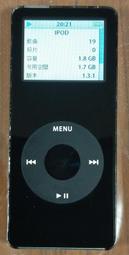 (二手)功能正常 APPLE ipod nano A1137 /2G, 含iPod充電電源, 耳機, 可充滿電,含音樂檔