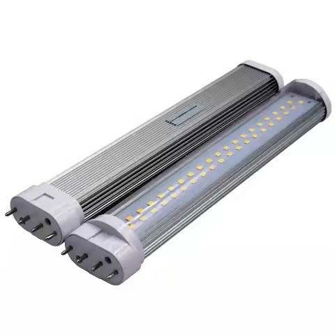 1pc 4Pin 2G11 LED Bulb Bar H Ceilling Tube Lamp 9W 12w 225mm 320mm 3000k 4000k 4500K 6000k Replace 2