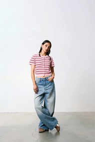 AMUSE BKK - Dennis Jeans กางเกงยีนส์เฟด ทรงกระบอกตรง