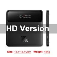Baseus 100W แบตเตอรี่ภายนอก PowerBank 20000MAh Type C PD Fast Charging การชาร์จแบบพกพาสำหรับ Noteboo
