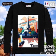 FRANCE LONG-SLEEVED SOUVENIR T-SHIRT 21 WEAR NATIONALTAG ASAL FRANCE COTTON 24S SOUVENIR PREMIUM GIF