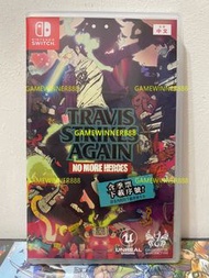 （中古二手）Switch NS遊戲 特拉維斯 再戰江湖 英雄不再 Travis Strikes Again No More Heroes 港版中英文版