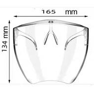 FULL FACE SHIELD ANTI DROPLET / ANTI FOG / PROTECT FACE COVER / TRANSPERENT FACE SHIELD / FACE MASK 