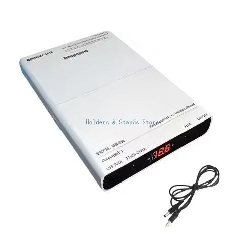 Y4UE Battery Charging Case 5V 3A Fast Charging Box Plastic Charging Shell Power Banks Case USB Outpu