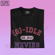 SARB (G)-Idle Nevies Neverland University Style Shirt, Kpop Fandom Unisex Shirt