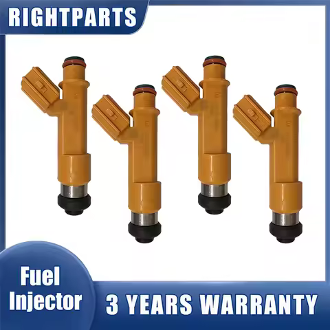 4pcs Fuel Injector for RACTIS 2010-2016 AXIO for 2012 1.5L 1NZFE 23209-0H050 23250-21100 23250-0M010