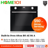 EF Built-In Oven 60cm BO AE 86 A