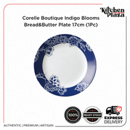 (Loose) Corelle Boutique Indigo Blooms Bread&amp;Butter Plate 17cm (1pc) Dessert Plate