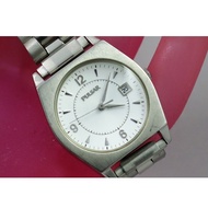 N16:Original PULSAR Analog  Watch for Women from USA-Silver Tone