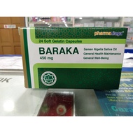 BARAKA 24 Soft Gelatin Capsule 450mg Pharmaniaga