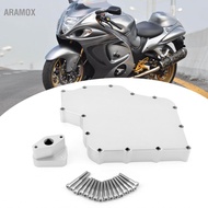 Aramox Oil Suction Pipe  Sump 6061 Aluminium Alloy for GSXR 1300 1999?2011 (Black)