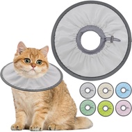 Cat Collar-Lightweight Cat Cone Collar Soft,Cat Recovery Collar After Surgery,Elizabethan E Collar F