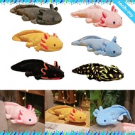 [RecihMY] 17.72" Long Axolotl Toy, Cuddly Toy, Home Decor, Soft Axolotl Stuffed Doll for