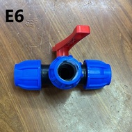 PA New Material HDPE 20mm 25mm 32mm Poly Fitting Poly Pipe Connector Straight Coupler Elbow Tee End 