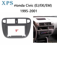 xps 9" Car Radio Fascia For Honda Civic (EJ/EK/EM) 1995-2001 Video Panel Player Audio Dash 2 Din Fra