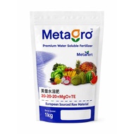 Metagro Premium Water Soluble Fertilizer 20-20-20+MgO+TE - ( 1kg ) 👍 💯