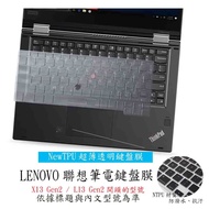 Lenovo ThinkPad X13 Gen2/L13 Gen2 Keyboard Film Cover Protective