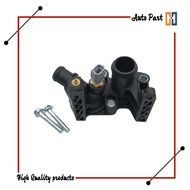 Water Outlet Engine Coolant Thermostat Housing+Sensor For Ford Fiesta Focus 2011-17  7M5G8K556A 7M5G