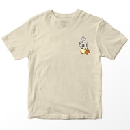 Pokemon Kids T-Shirt with Cubone Pocket Logo, Cream Color, Ages 1-10 Years