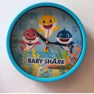 L28 wall clock Cheap Elegant wall clock Decoration Birthday Gift Cartoon Cute Character BABY SHARK Cheapest ❦