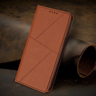 Luxury Simple Flip Case for Xiaomi Poco C75 C65 C61 C55 C50 C51 F7 X7 M7 X6 Neo Pro Ultra 5G Leather