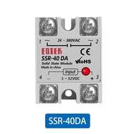 SSR-25DA SSR-40DA Solid State Relay Module for PID Temperature Control Single Phase DC Control AC 3-