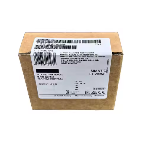 New Original 6ES7132-6HD00-0BB1 Dedicated PLC Relay Module SIMATIC ET200SP Industrial Automation 6ES