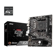 MSI Motherboard A520M-A Pro DDR4 AMD