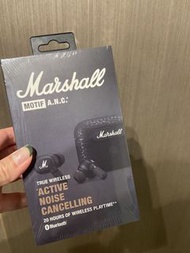 全新未開封Marshall Motif a.n.c. 降噪藍牙耳機