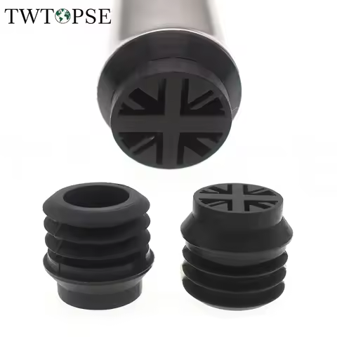 TWTOPSE Folding Bike Bicycle Seat Post End Pad Protector For Brompton Bike Nipple Seatpost Plug 3SIX