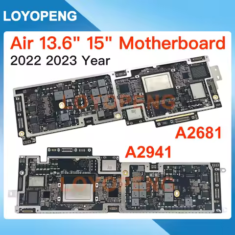 A2681 Motherboard 820-02536-A For Macbook Air Retina 13.6" 15" A2681 A2941 M2 Logic Board with Touch