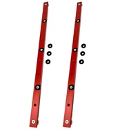 2X Woodworking T-Track Slider Limitable Miter Bar Rail Slider Table Saw Gauge Rod Woodworking T-Trac