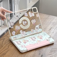 ZOYU | เคสแยกชิ้นแม่เหล็กสำหรับ iPad 11 Pro 11 นิ้ว ใสป้องกันตก Y-Shape