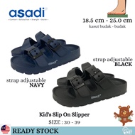 asadi double strap KIDS slipper 1468 | kasut budak asadi strap adjustable selipar [ ready stock + fa