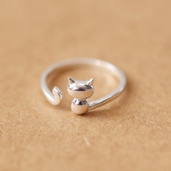 Ins Cat Lover Cute Cat Ring I Love Cat Ring
