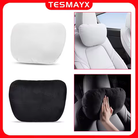 Comfortable Headrest Neck Pillow Support For Tesla Model 3 Y S X YL Genesis Hyundai Tucson Grandeur 