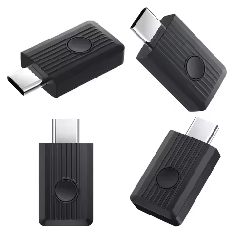 BT 6.0 USB Type-C Dongle Auracast LE Audio AptX Adaptive HD Low Latency for PC Gaming Console Mac Li