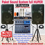 Paket Sound System HUPER 15inch ( Classic I ) ORIGINAL