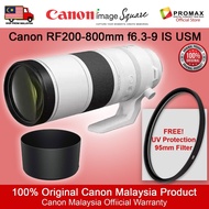 READY STOCK CANON RF200-800MM  F/6.3-9 IS STM RF 200-800MM RF200-800